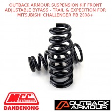 OUTBACK ARMOUR SUSPENSION KIT FRONT ADJ BYPASS-TRAIL & EXPD CHALLENGER PB 2008+